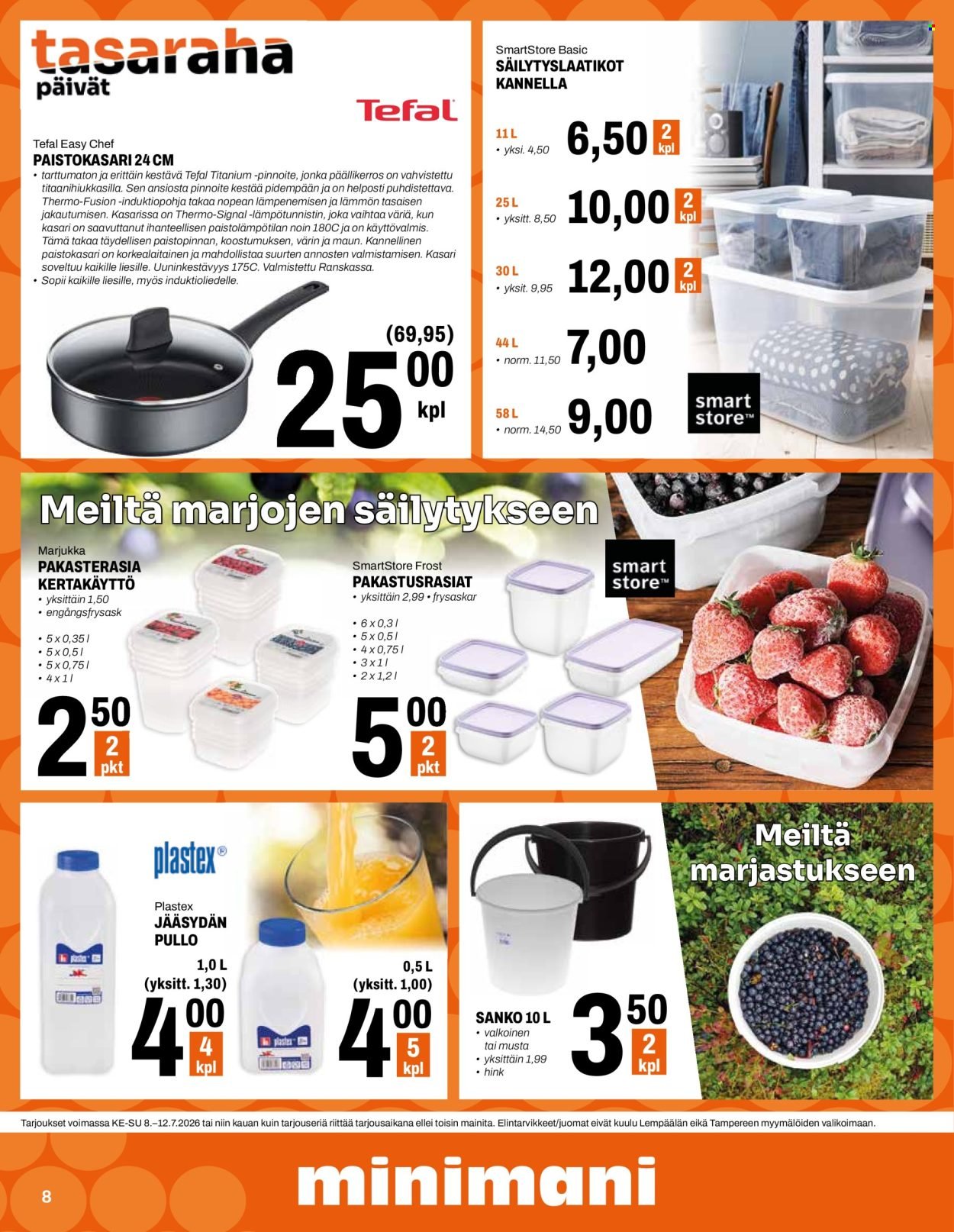 MINIMANI tarjoukset - Alkaen KE 8.7.2026