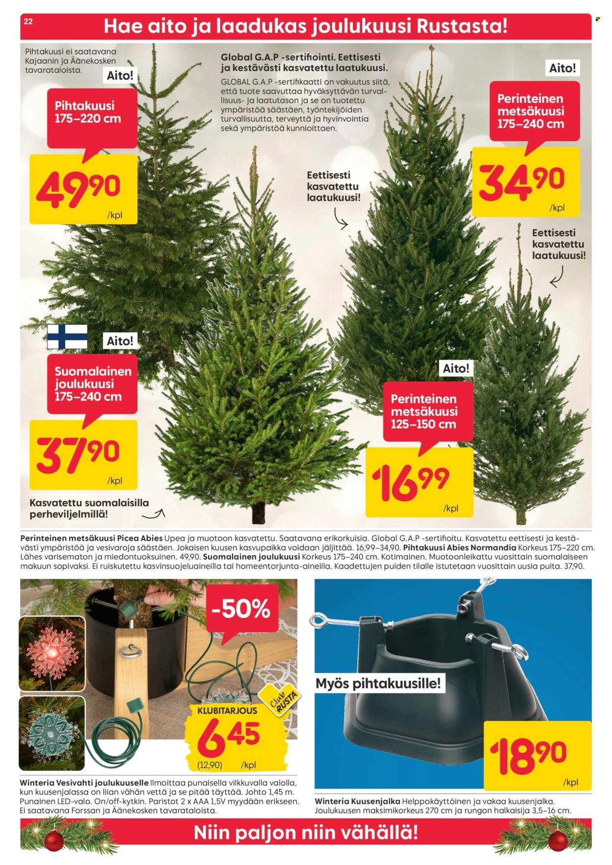 RUSTA tarjoukset - Alkaen MA 24.11.2025