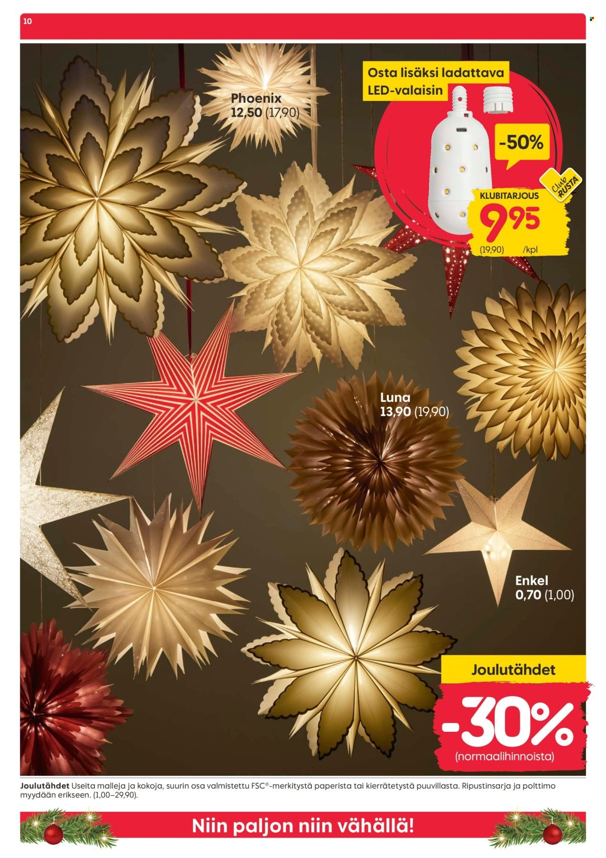 RUSTA tarjoukset - Alkaen MA 24.11.2025