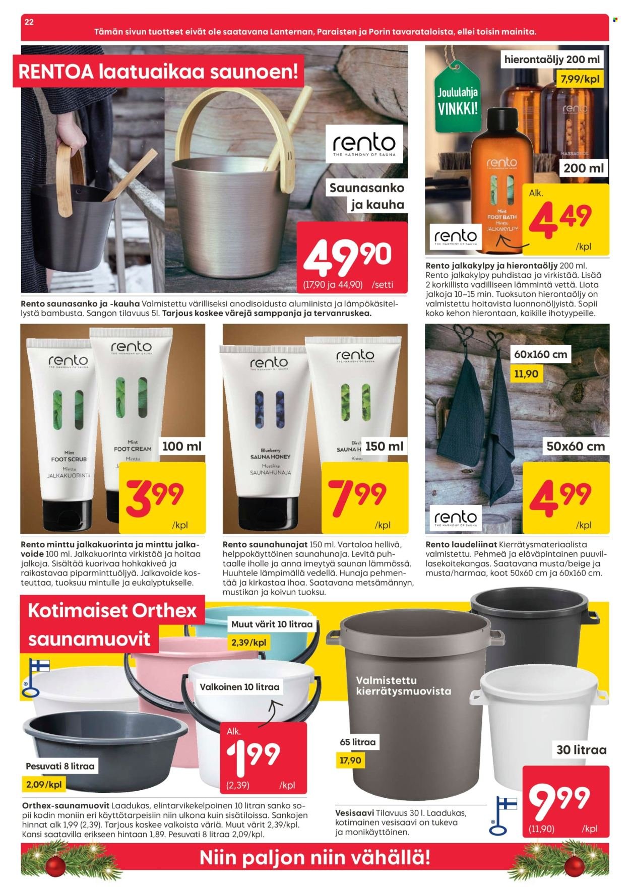 RUSTA tarjoukset - Alkaen MA 1.12.2025