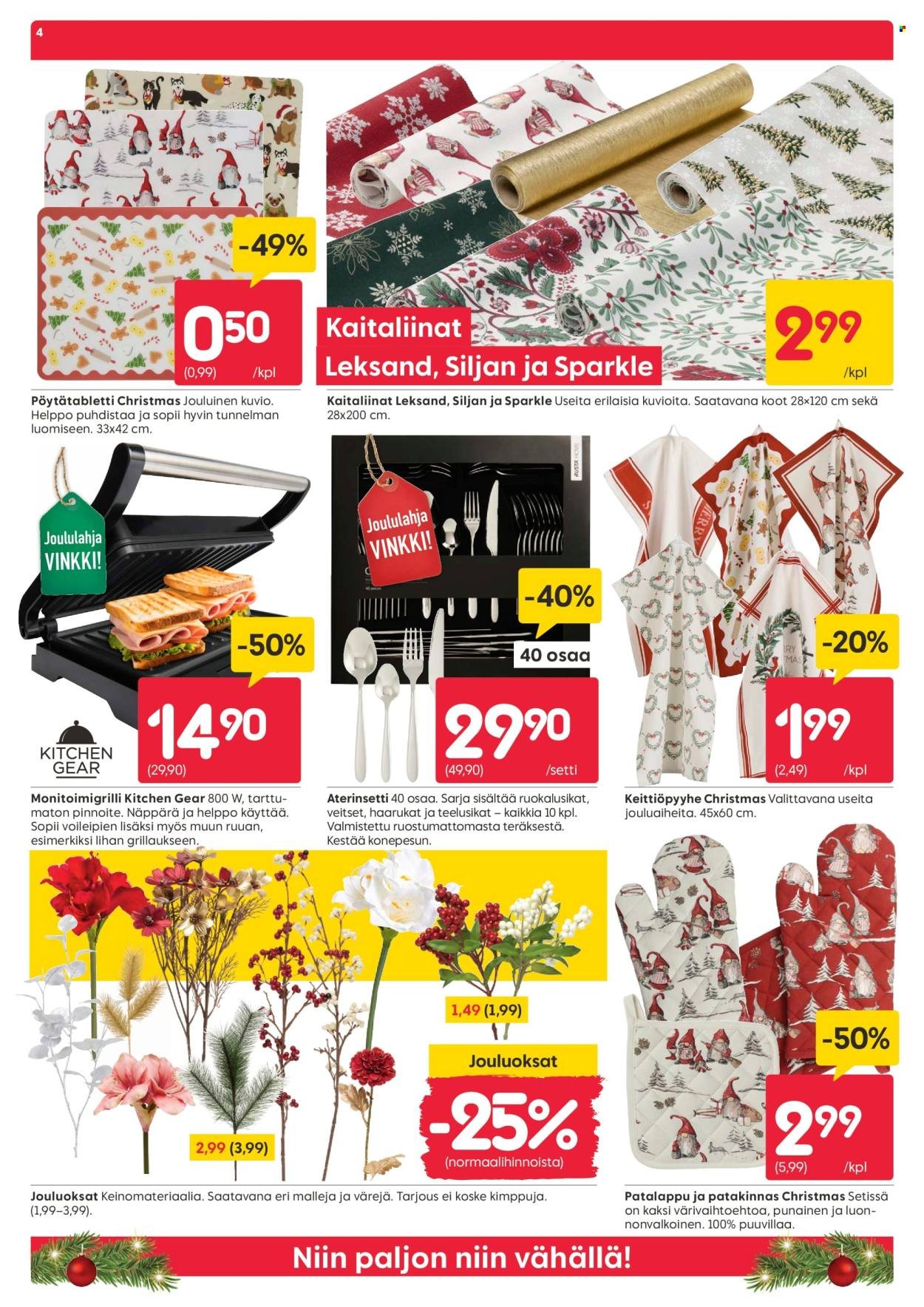 RUSTA tarjoukset - Alkaen MA 1.12.2025