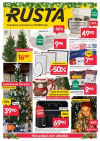 RUSTA tarjoukset - Alkaen MA 1.12.2025