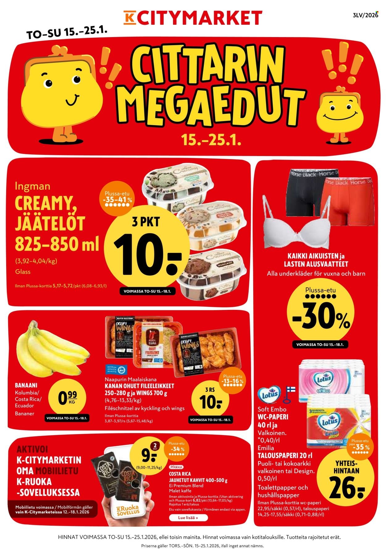 K-CITYMARKET tarjoukset - Alkaen TO 15.1.2026