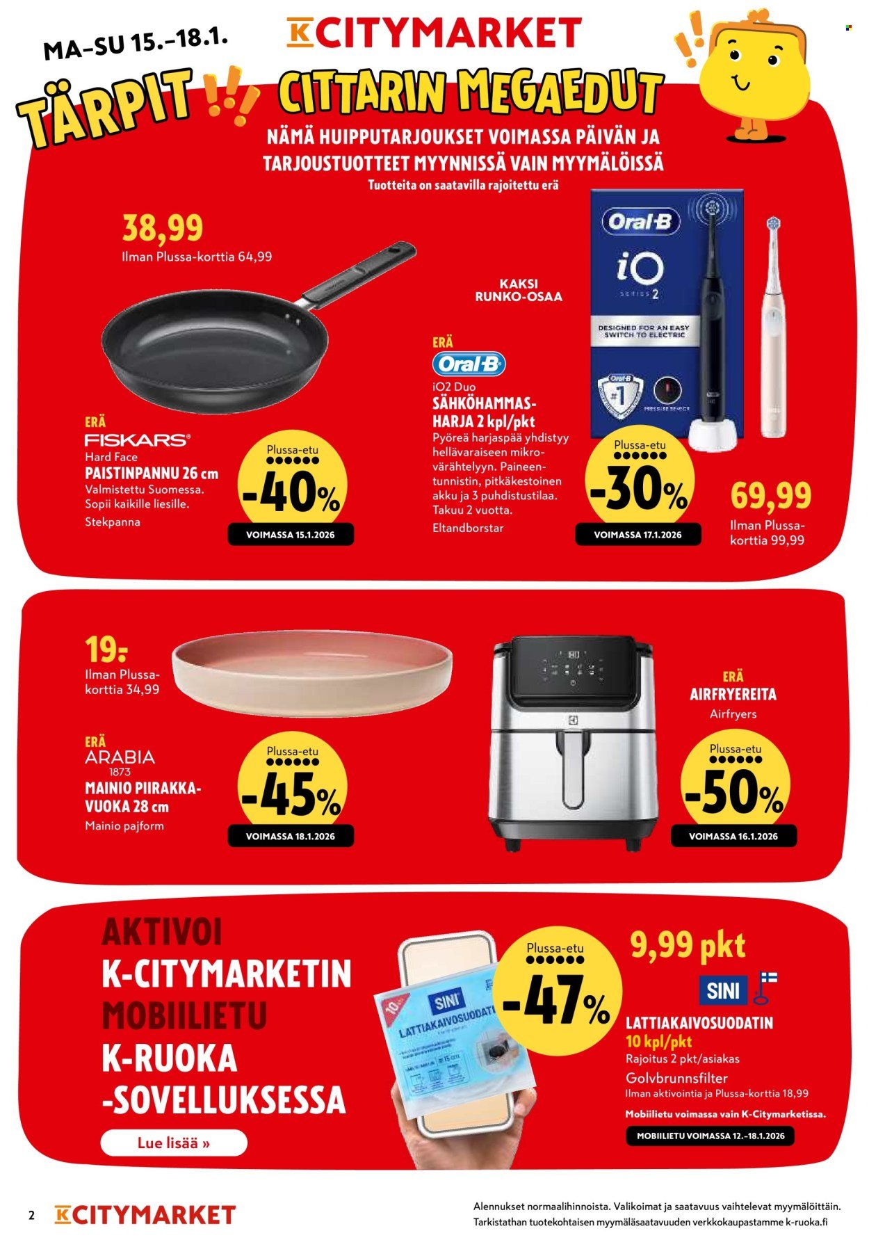 K-CITYMARKET tarjoukset - Alkaen TO 15.1.2026