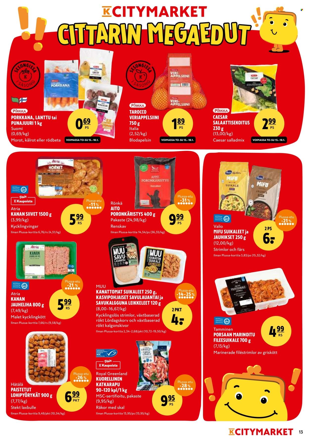 K-CITYMARKET tarjoukset - Alkaen TO 15.1.2026