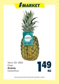 S-MARKET tarjoukset - Ananas