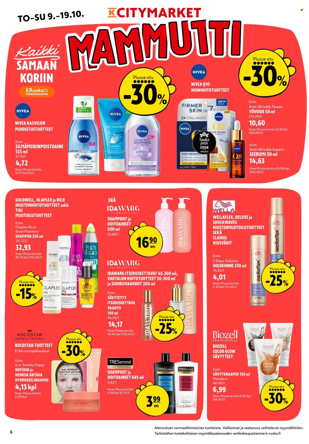 K-CITYMARKET tarjoukset - Alkaen TO 9.10.2025 (2025-10-09 - 2025-10-19)