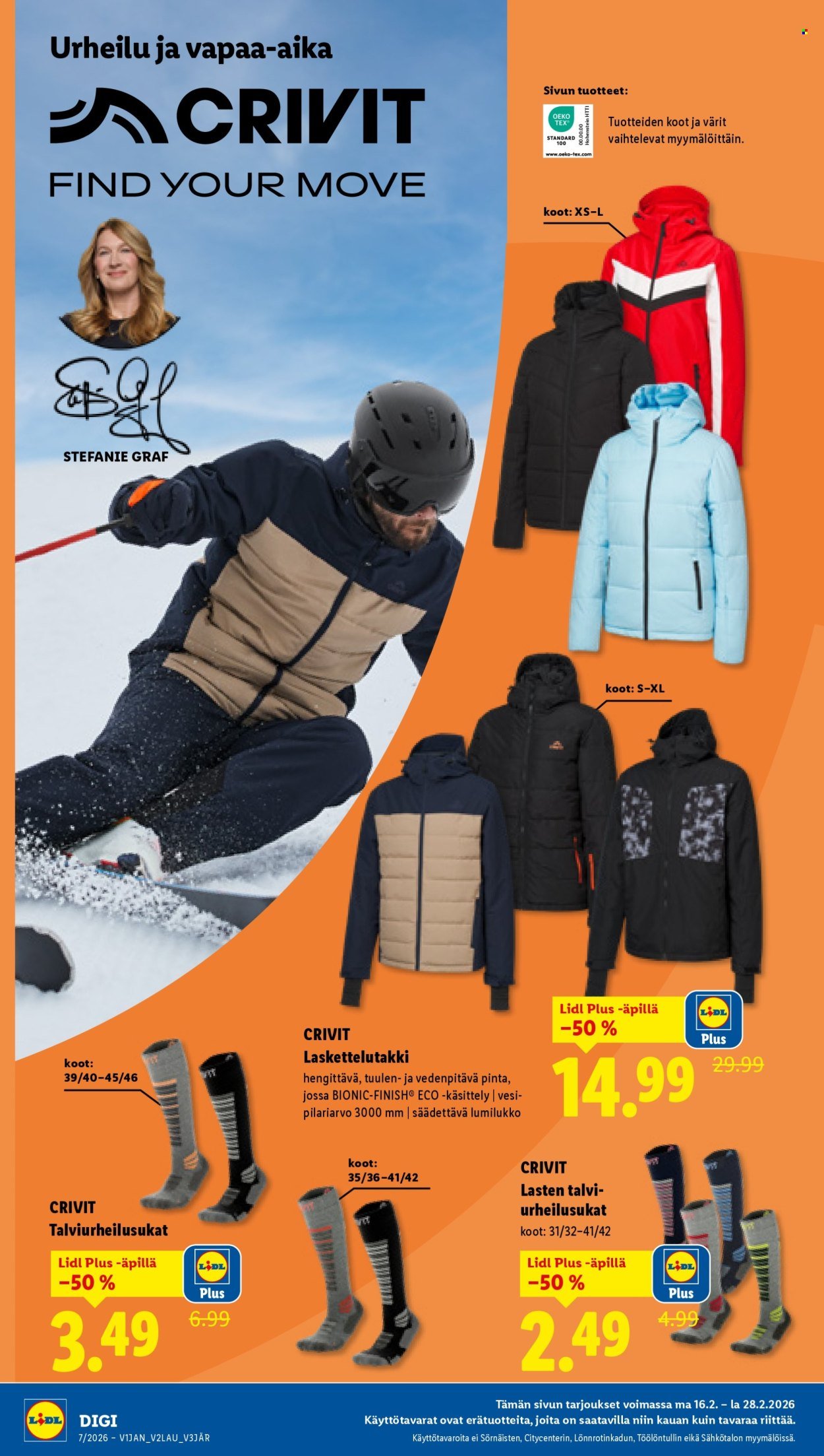 LIDL tarjoukset - CRIVIT - Find your move