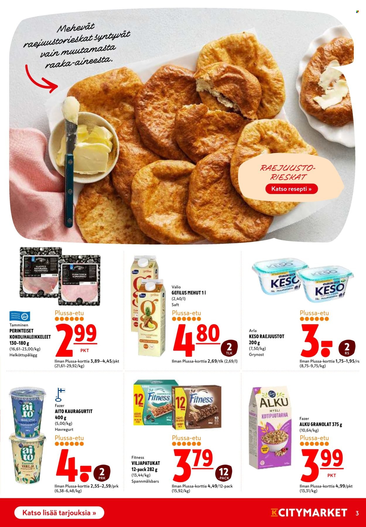 K-CITYMARKET tarjoukset - Alkaen MA 6.10.2025 (2025-10-06 - 2025-10-08)