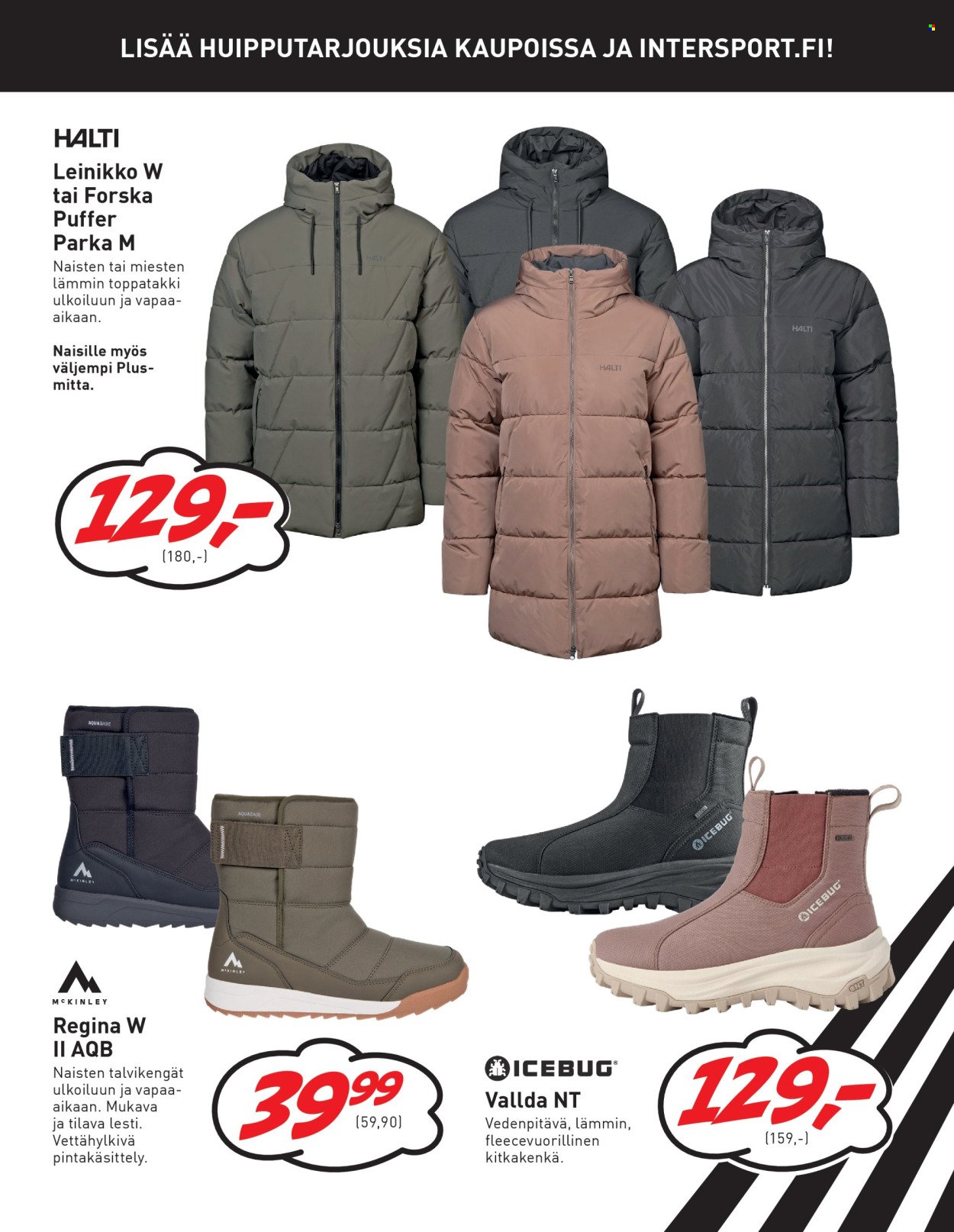 INTERSPORT tarjoukset - Viheltäen Menee!