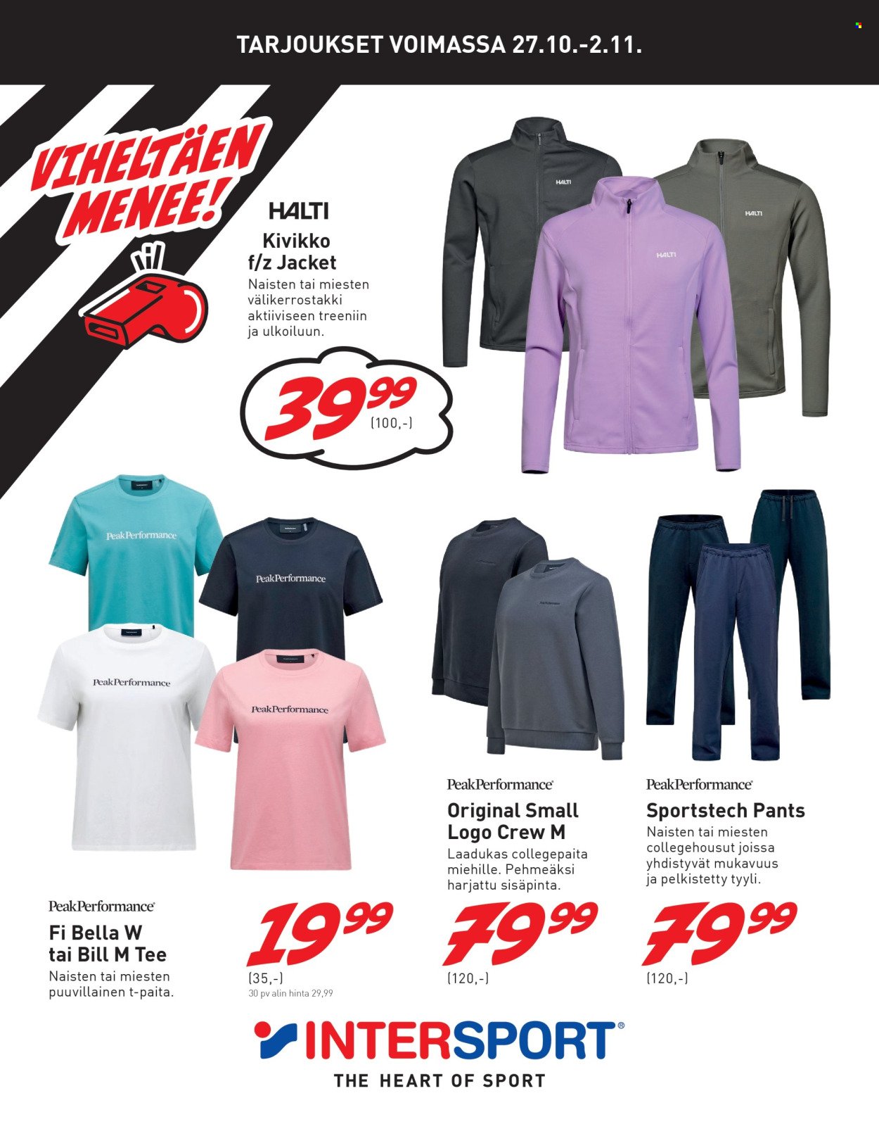 INTERSPORT tarjoukset - Viheltäen Menee!