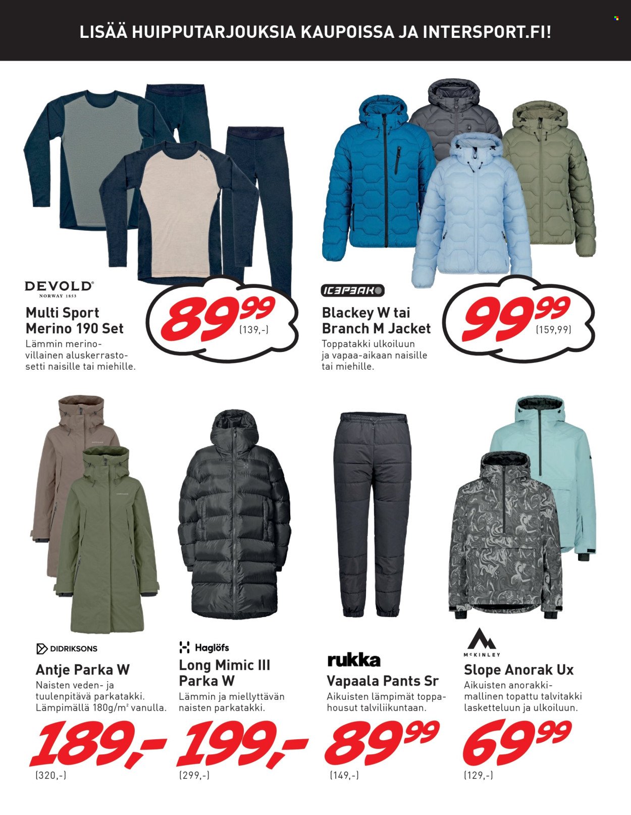 INTERSPORT tarjoukset - Viheltäen Menee!