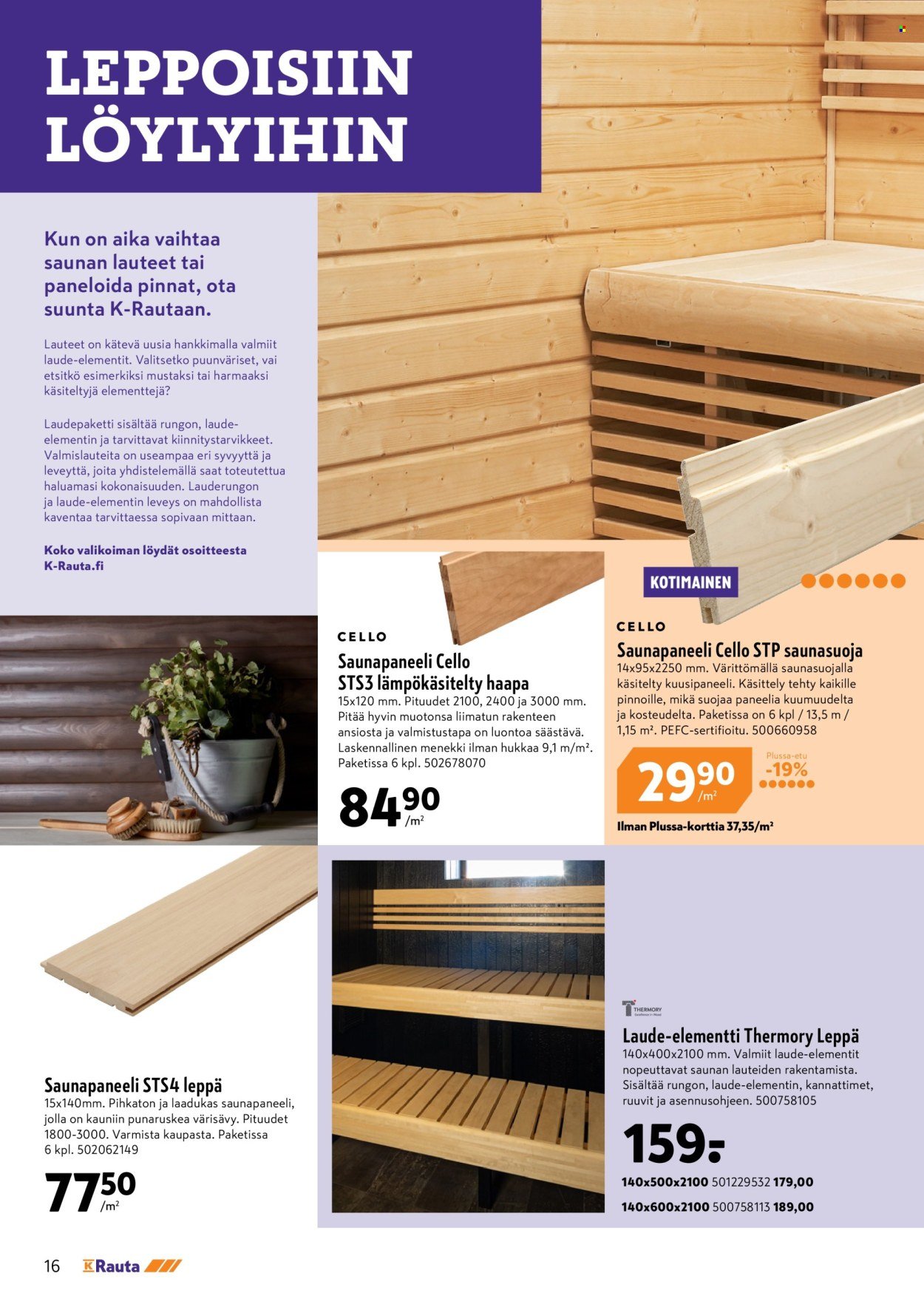 K-RAUTA tarjoukset - Parhaat löydöt (2025-08-20 - 2025-09-02)