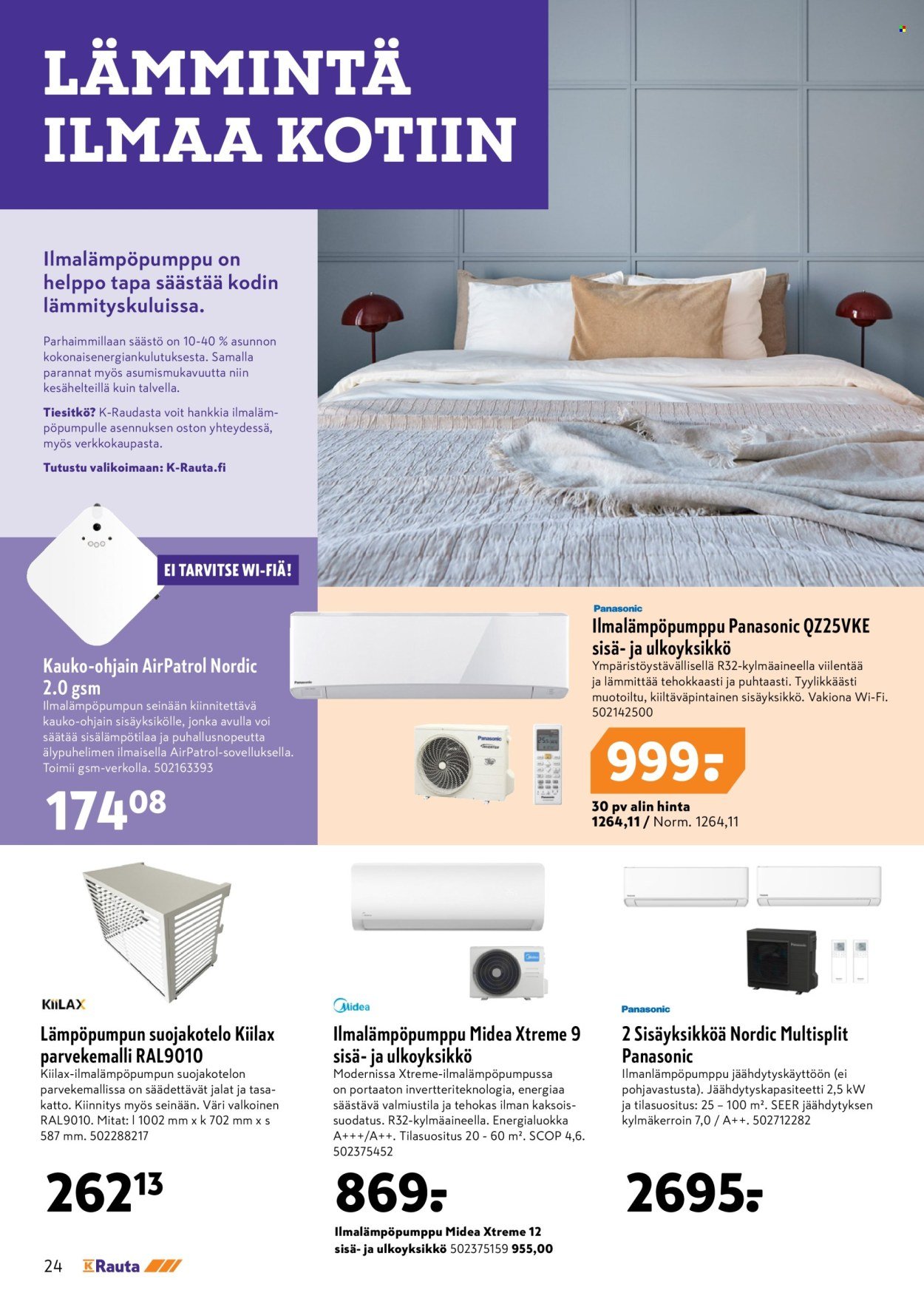K-RAUTA tarjoukset - Parhaat löydöt (2025-08-20 - 2025-09-02)