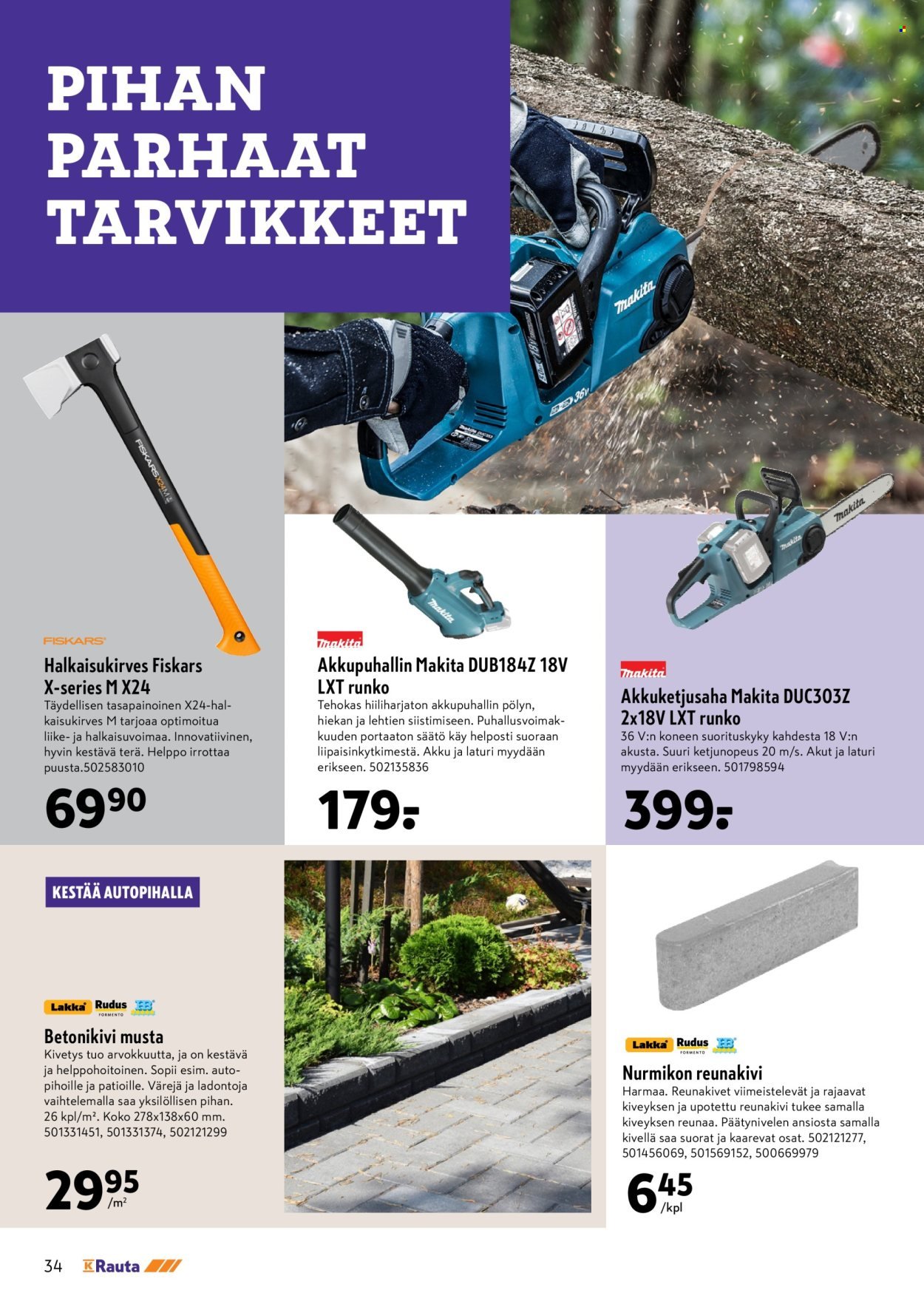 K-RAUTA tarjoukset - Parhaat löydöt (2025-08-20 - 2025-09-02)