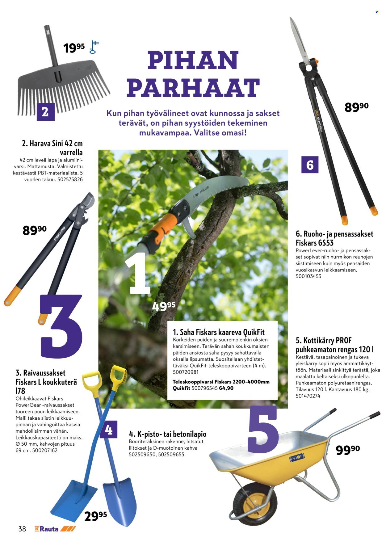 K-RAUTA tarjoukset - Parhaat löydöt (2025-08-20 - 2025-09-02)
