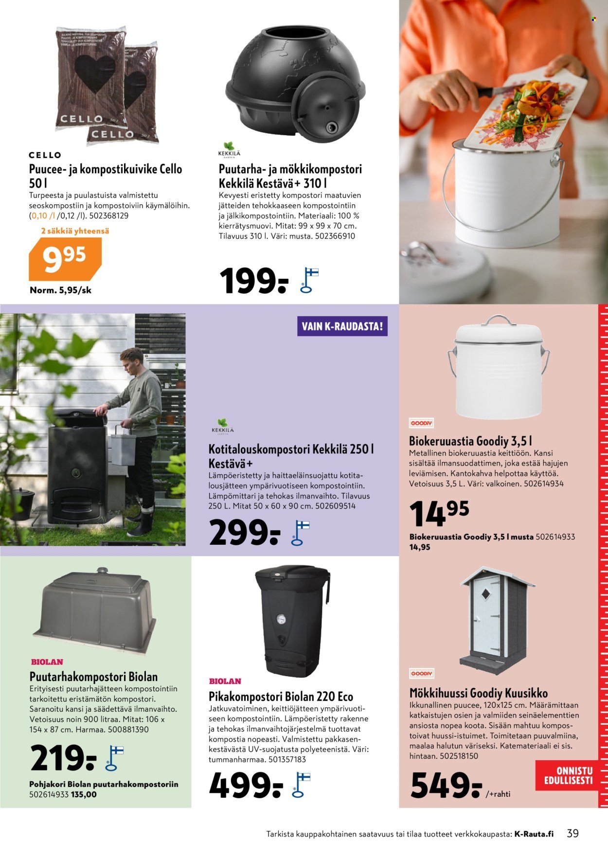 K-RAUTA tarjoukset - Parhaat löydöt (2025-08-20 - 2025-09-02)
