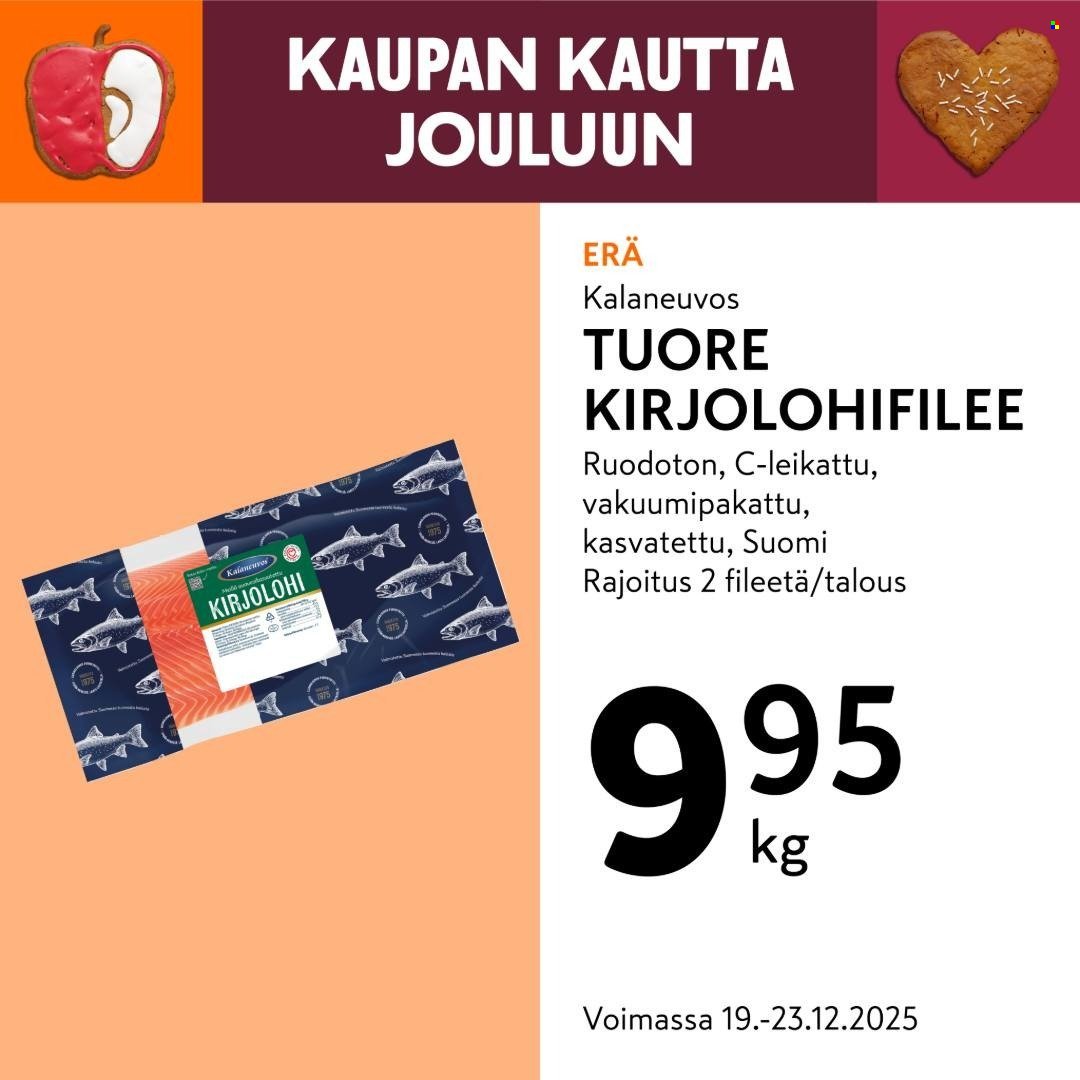 K-MARKET tarjoukset - Alkaen PE 19.12.2025