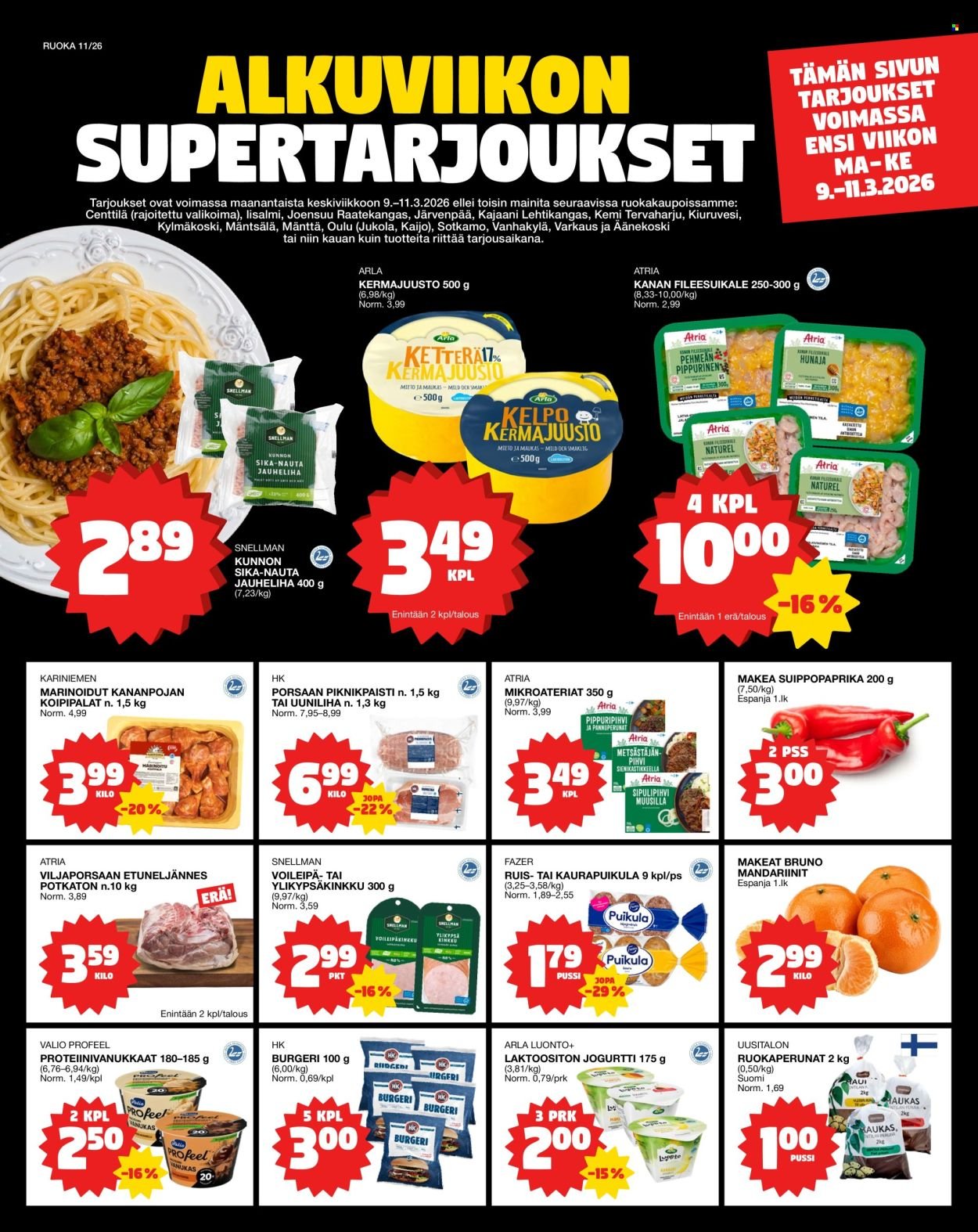 TOKMANNI tarjoukset - Ruokasanomat