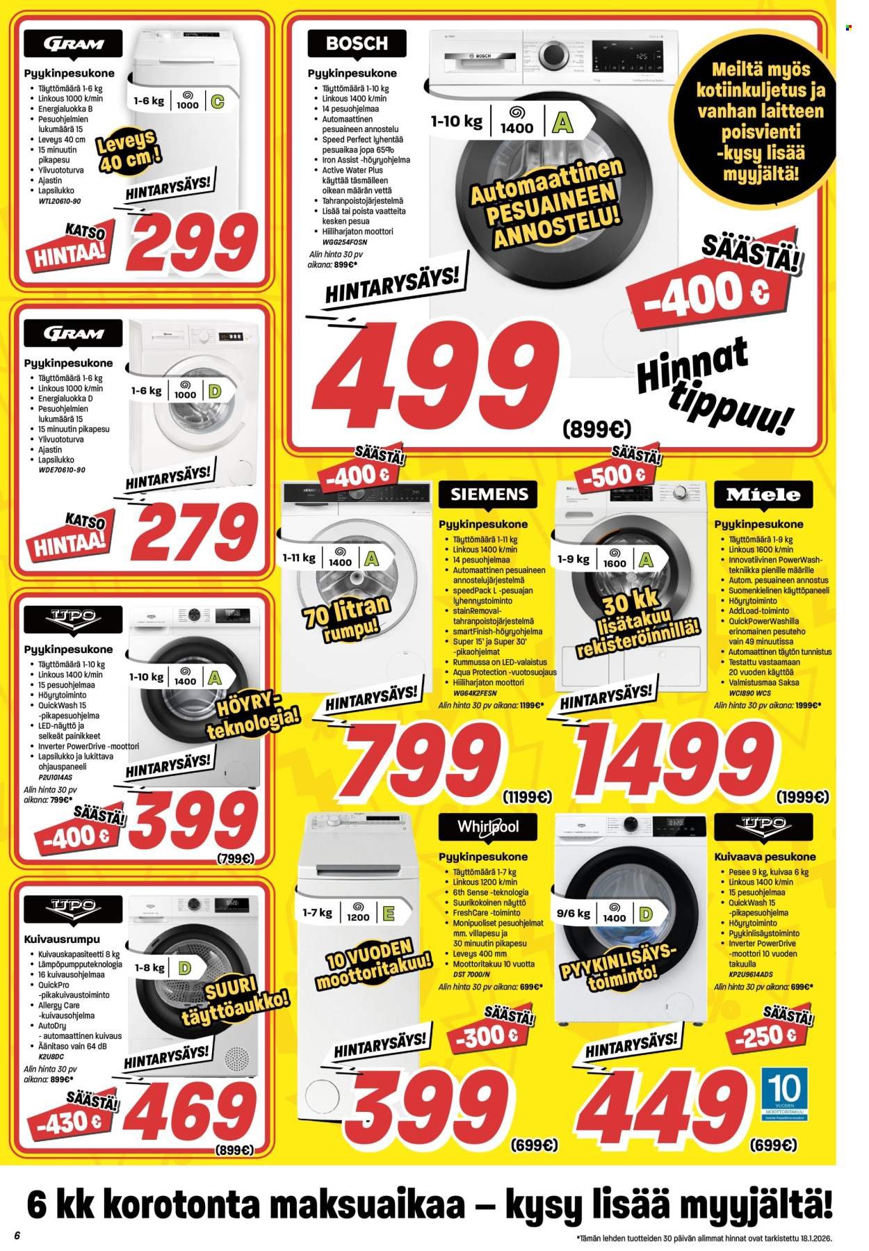 VEIKON KONE tarjoukset - Alkaen MA 19.1.2026