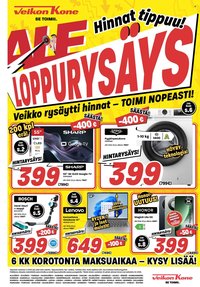 VEIKON KONE tarjoukset - Alkaen MA 19.1.2026