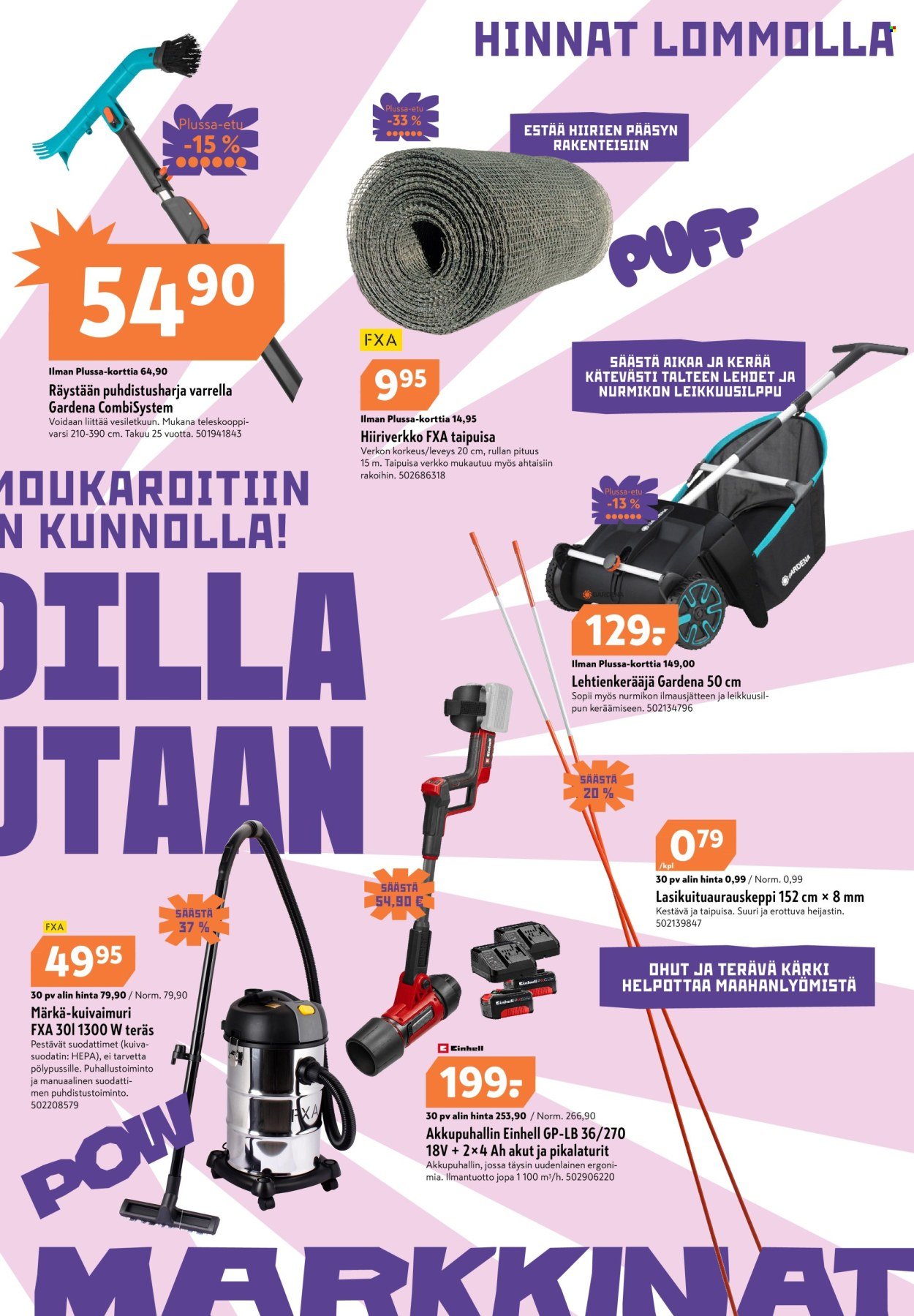 K-RAUTA tarjoukset - Moukarimarkkinat