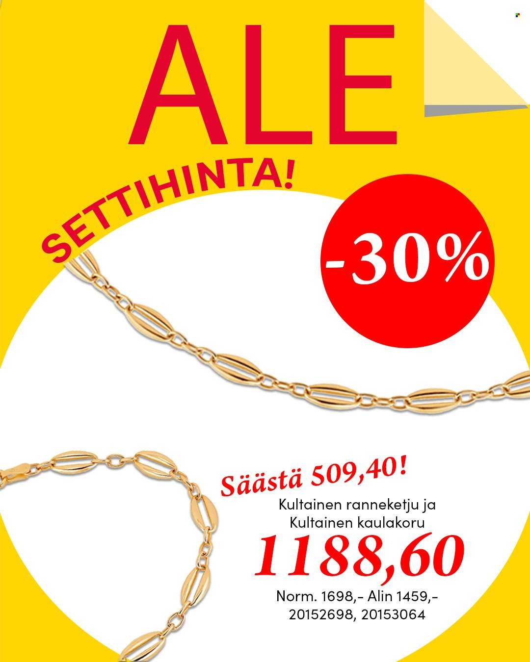 KULTAJOUSI tarjoukset - Tammikuu 2026