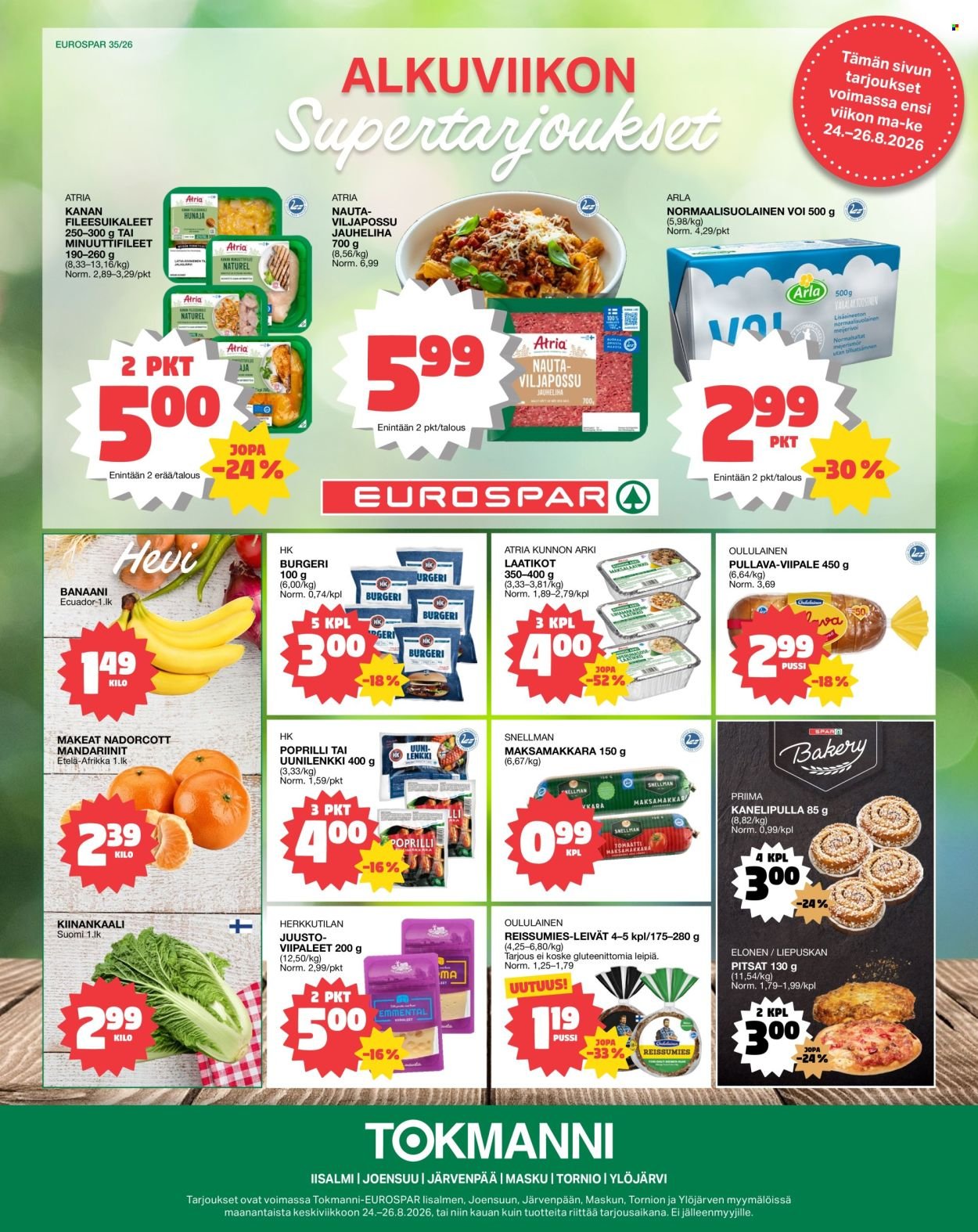 TOKMANNI tarjoukset - EUROSPAR