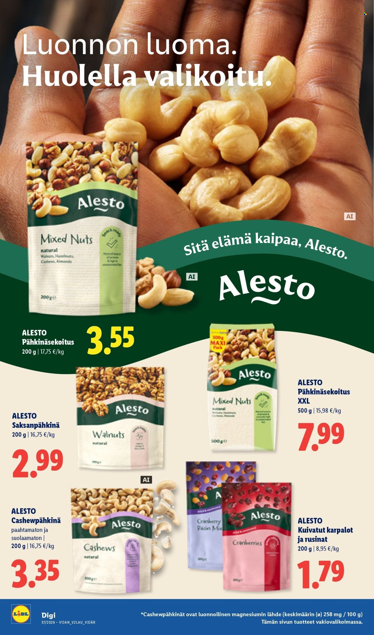 LIDL tarjoukset - Alkaen MA 14.9.2026