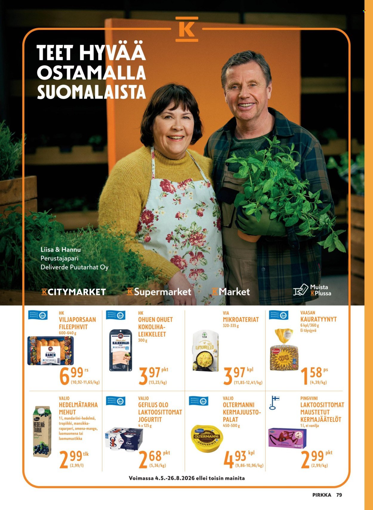 K-CITYMARKET tarjoukset - Pirkka