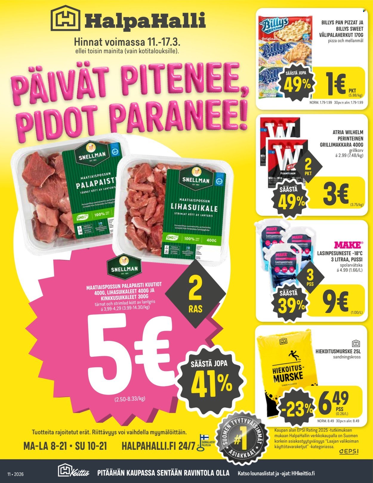 HALPAHALLI tarjoukset - Uusin tarjouslehtemme