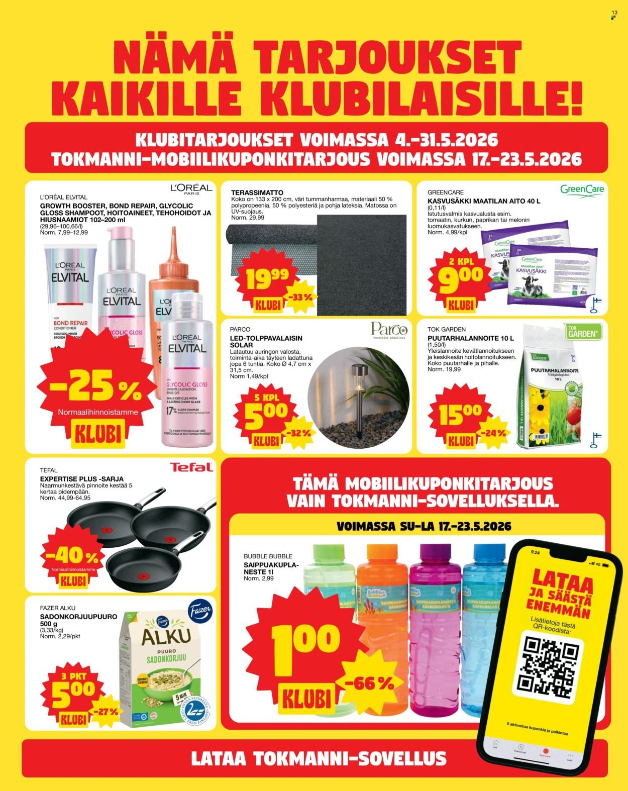 TOKMANNI tarjoukset - Tarjoussanomat