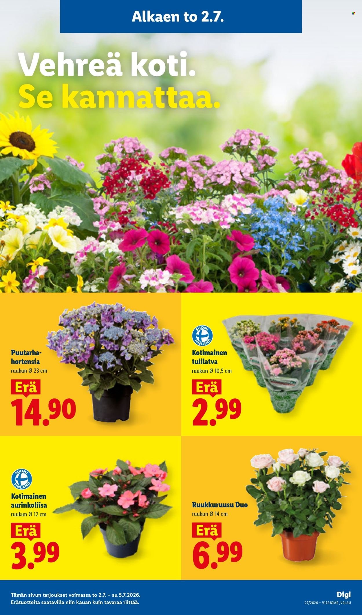 LIDL tarjoukset - Alkaen TO 2.7.2026