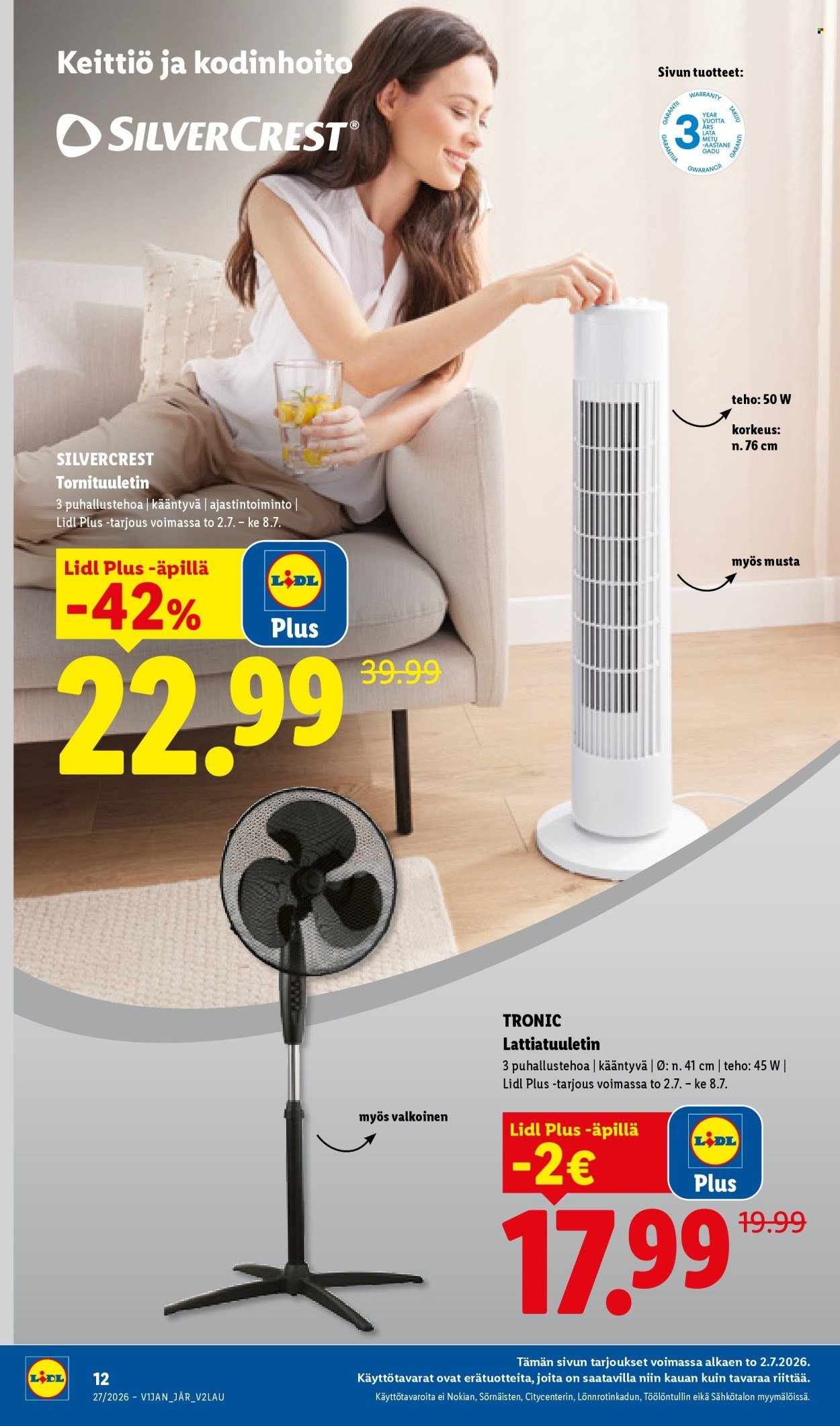 LIDL tarjoukset - Alkaen TO 2.7.2026