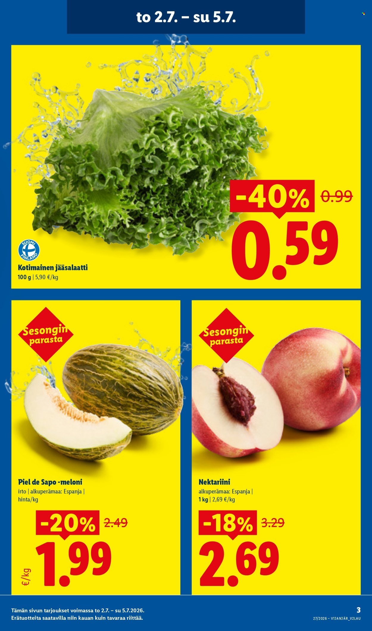 LIDL tarjoukset - Alkaen TO 2.7.2026