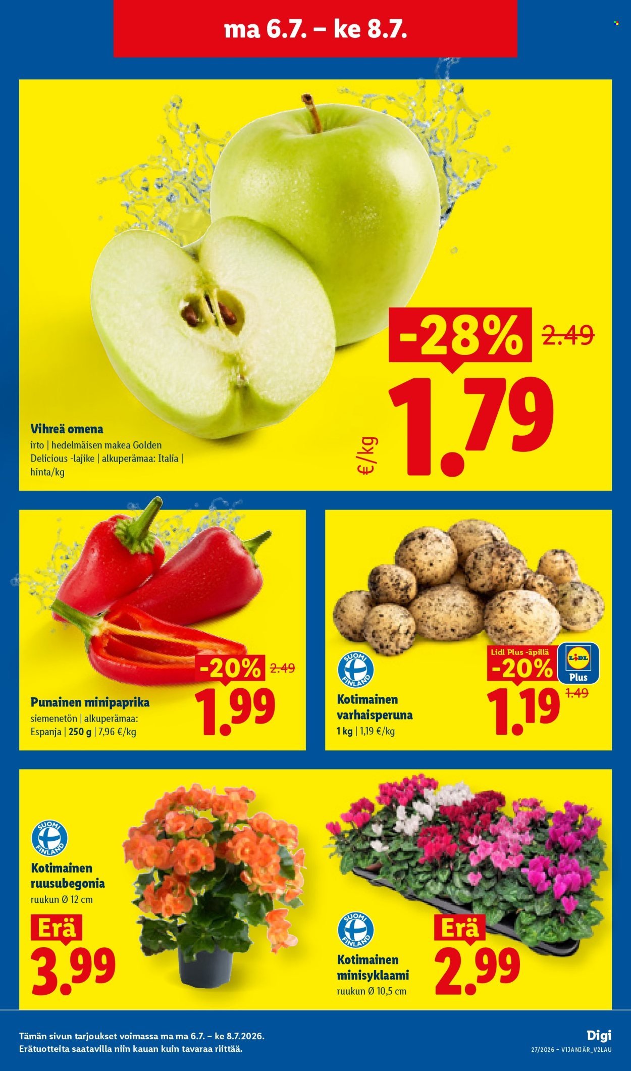 LIDL tarjoukset - Alkaen TO 2.7.2026