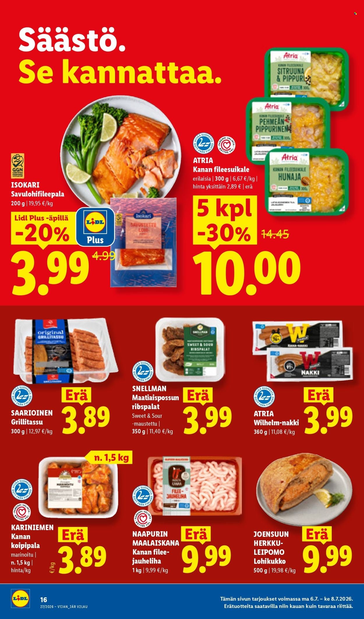LIDL tarjoukset - Alkaen TO 2.7.2026