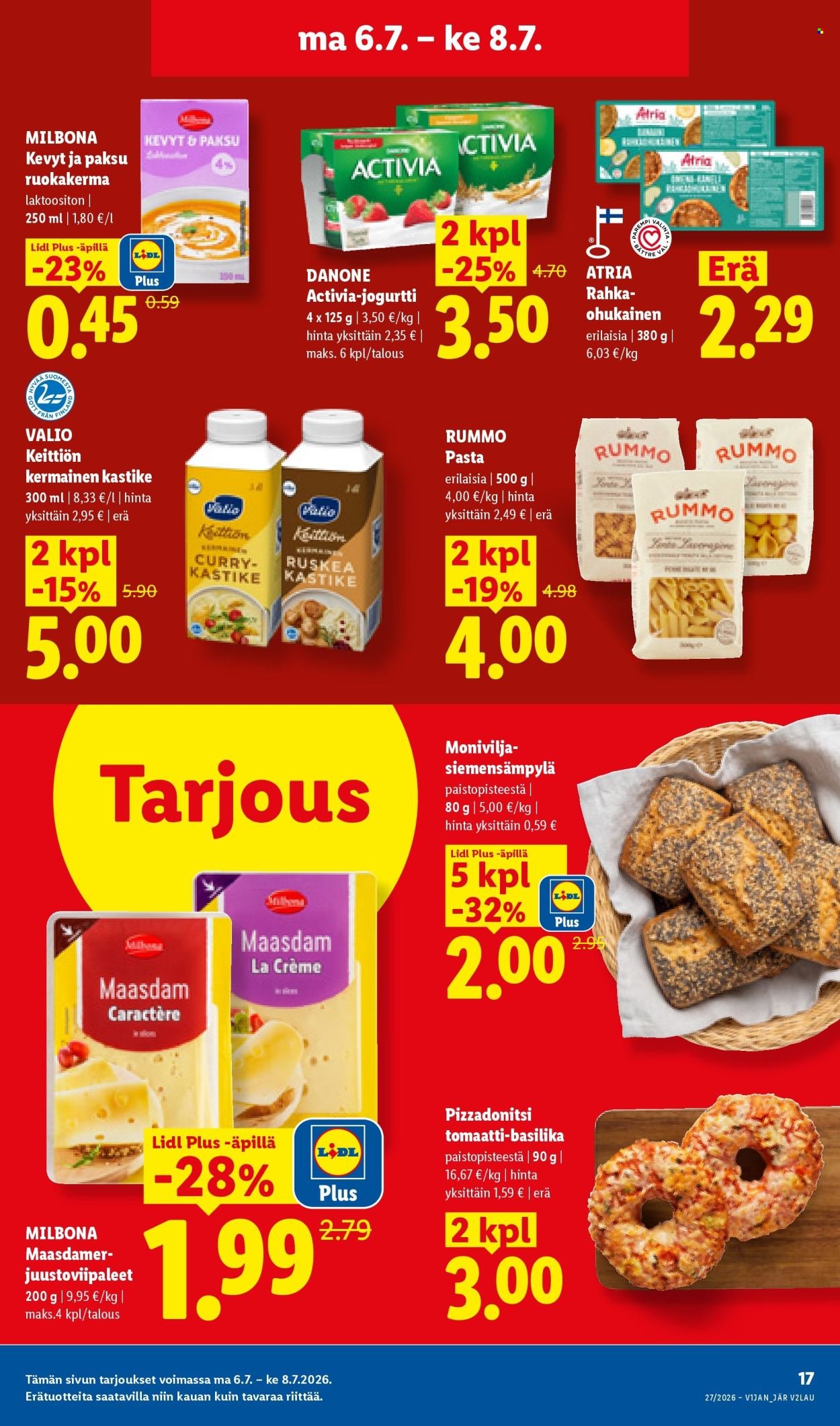 LIDL tarjoukset - Alkaen TO 2.7.2026