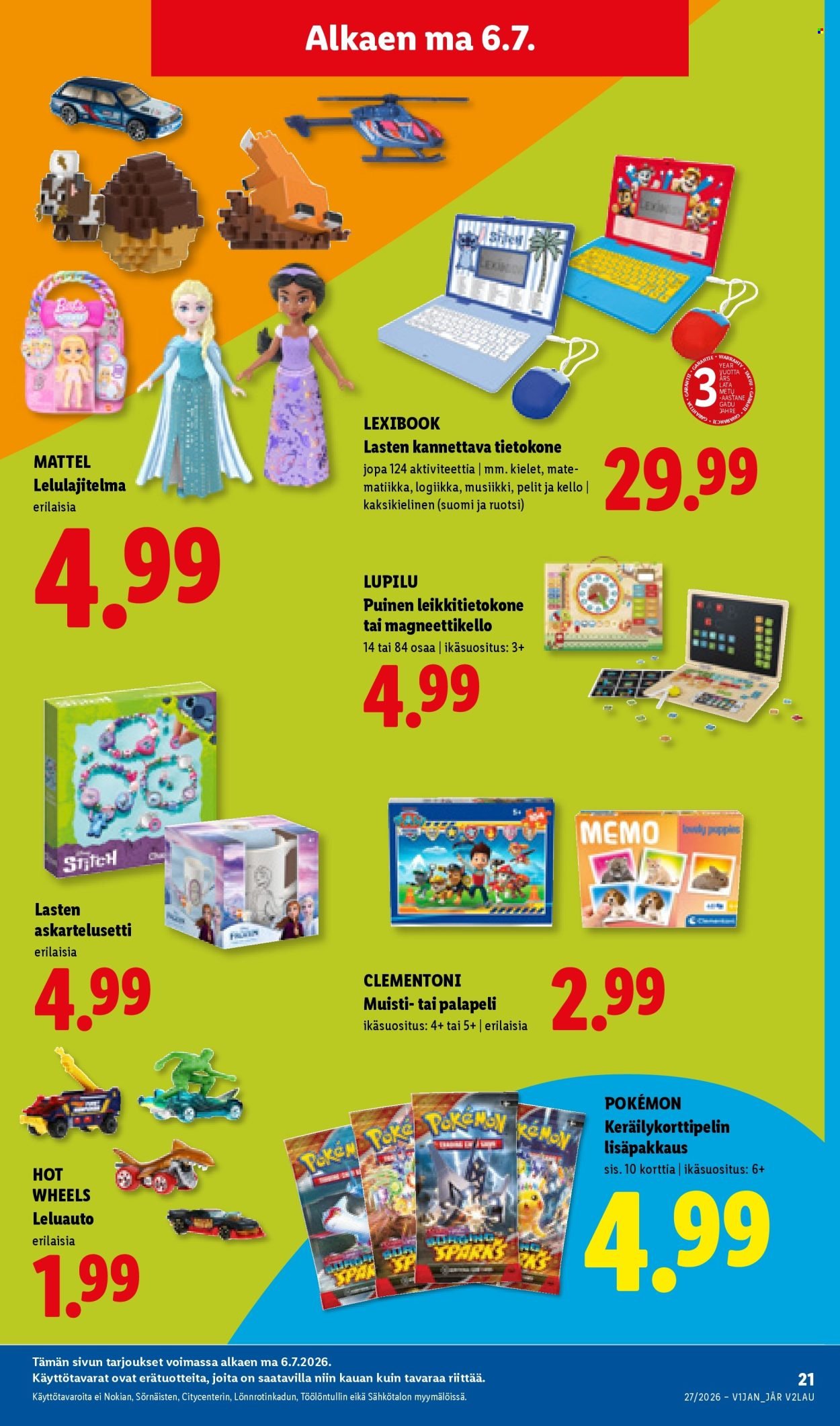 LIDL tarjoukset - Alkaen TO 2.7.2026