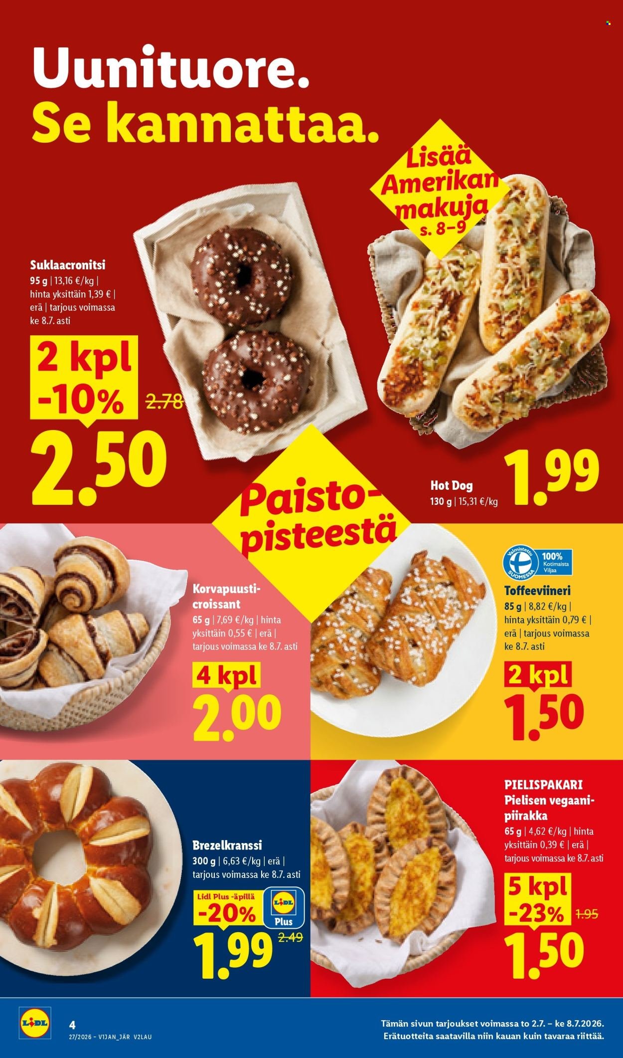 LIDL tarjoukset - Alkaen TO 2.7.2026