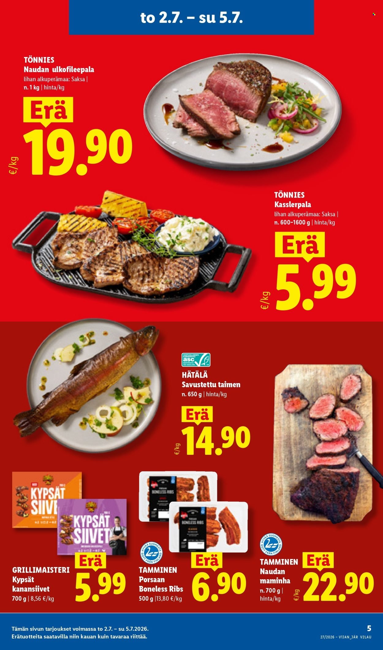 LIDL tarjoukset - Alkaen TO 2.7.2026
