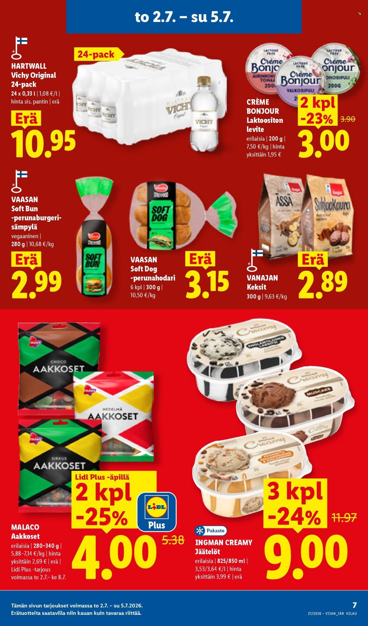 LIDL tarjoukset - Alkaen TO 2.7.2026