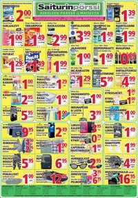 SAITURINPÖRSSI tarjoukset - Alkaen TO 30.7.2026