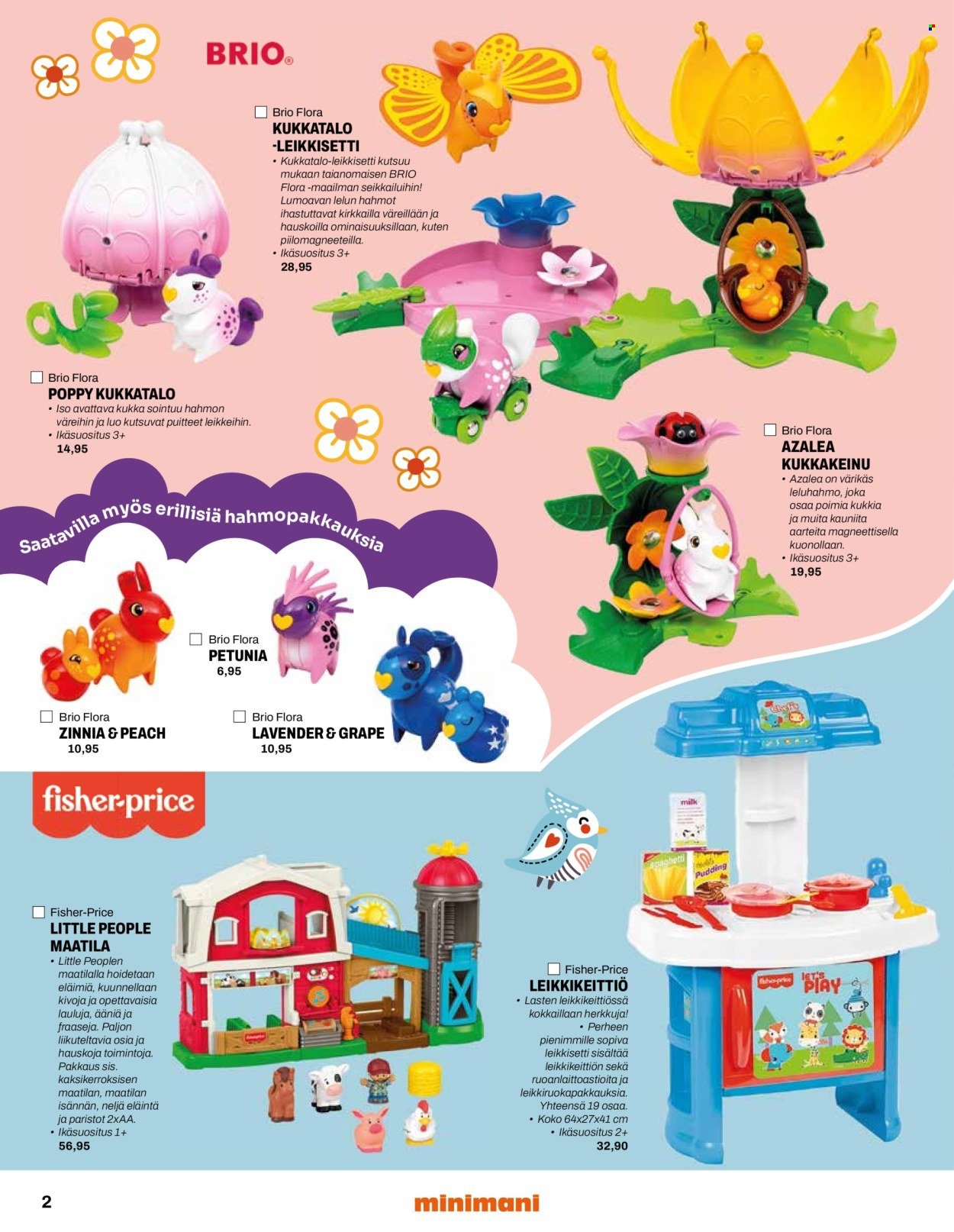 MINIMANI tarjoukset - Alkaen KE 12.11.2025