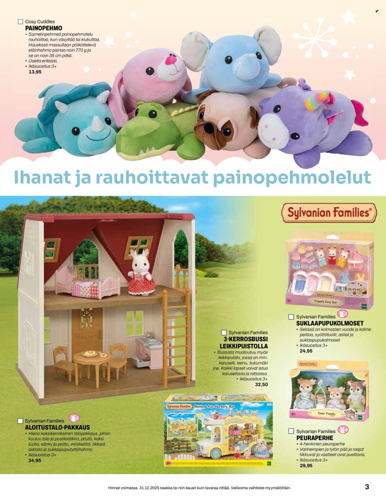 MINIMANI tarjoukset - Alkaen KE 12.11.2025