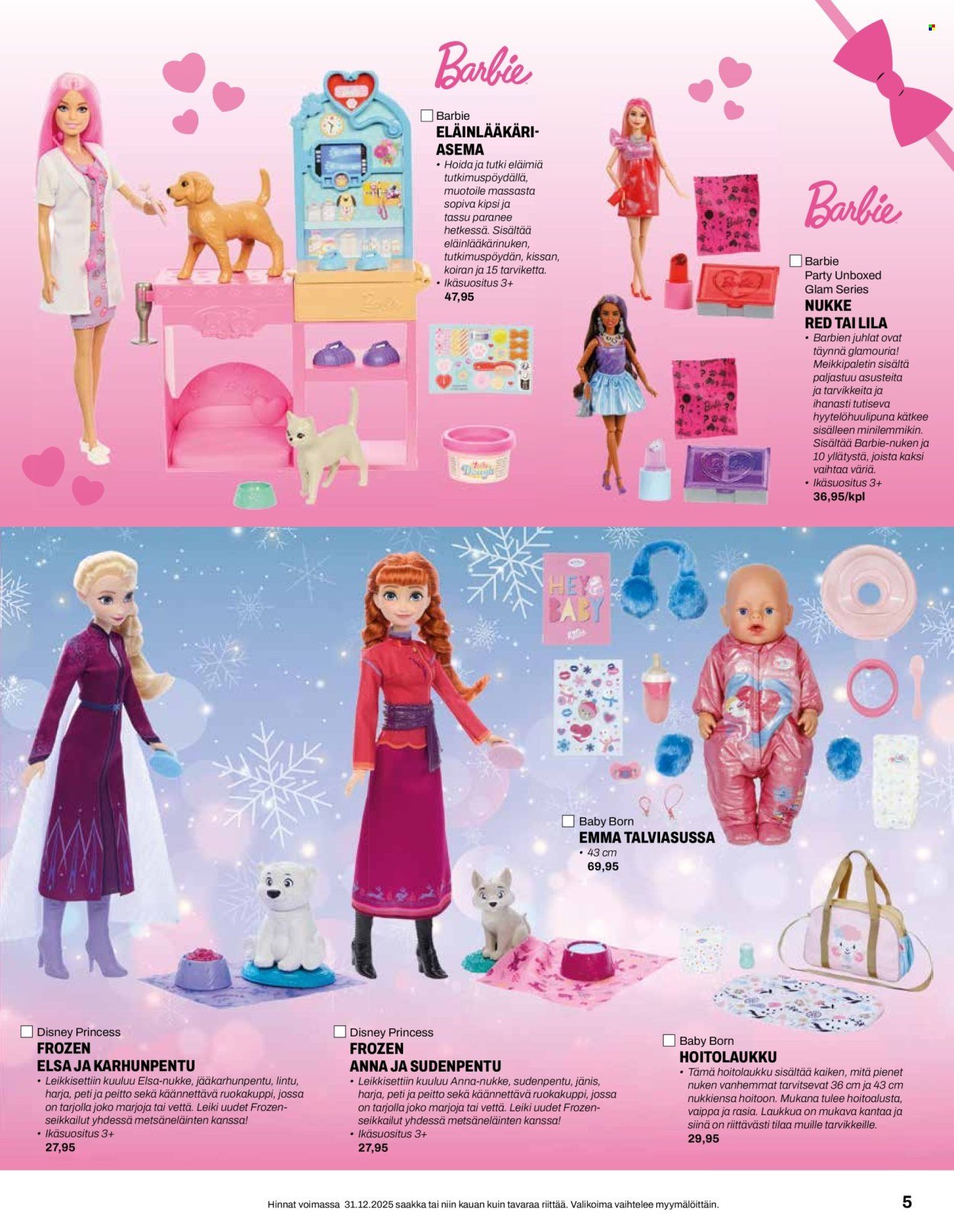 MINIMANI tarjoukset - Alkaen KE 12.11.2025