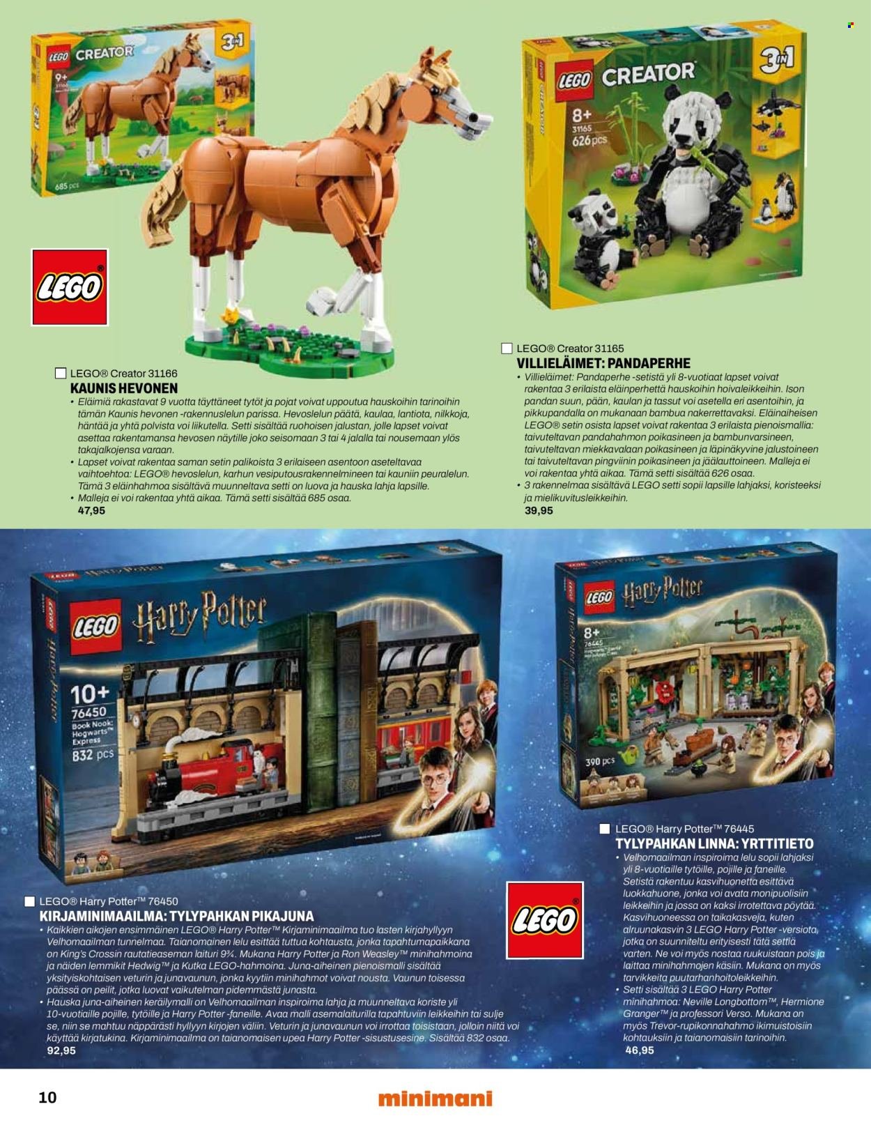 MINIMANI tarjoukset - Alkaen KE 12.11.2025