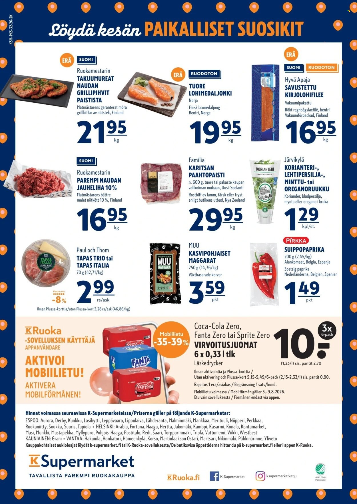 K-SUPERMARKET tarjoukset - Edullisesti kauppareissuun