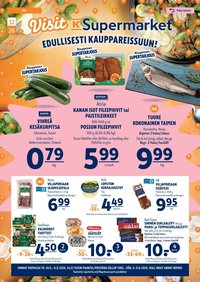 K-SUPERMARKET tarjoukset - Edullisesti kauppareissuun