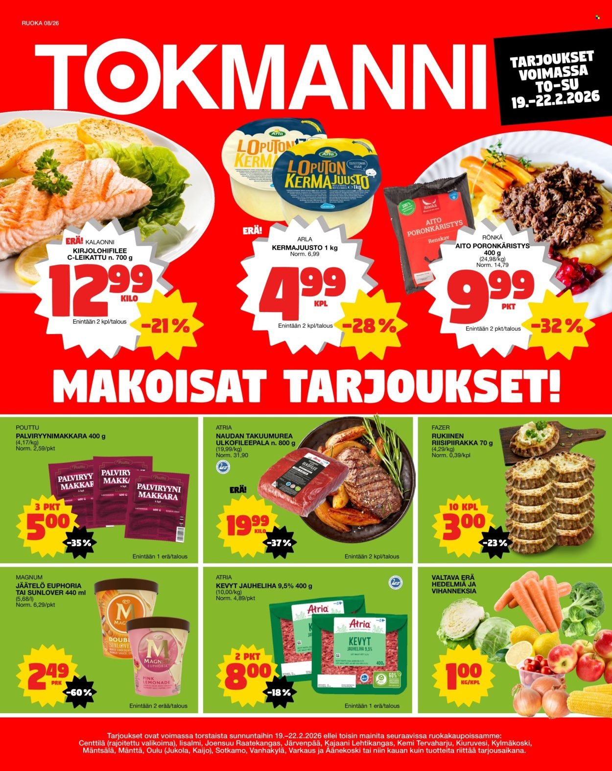 TOKMANNI tarjoukset - Ruokasanomat